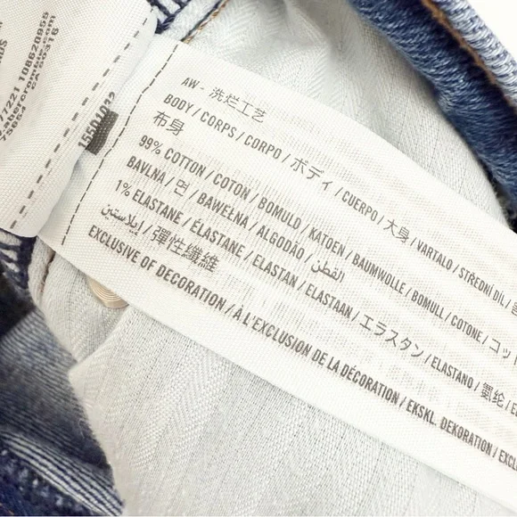 Abercrombie & Fitch The Vintage Flare High Rise Medium Dark Wash - Picture 13 of 13